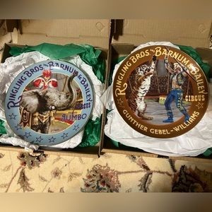 Ringling Brothers Collectors plates